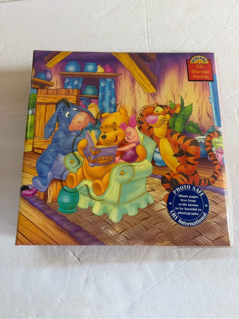 NOS Disney Photo Album With Digital CD storage pockets photo safe